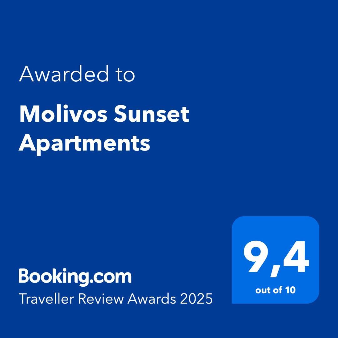 מית'ימנה Molivos Sunset Apartments מראה חיצוני תמונה